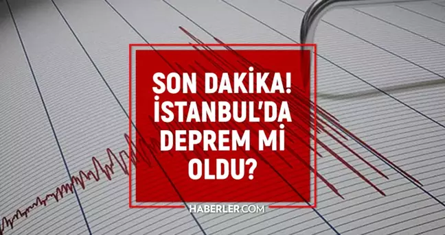 Son Depremler! Bugün İstanbul'da deprem mi oldu? 29 Nisan 2025 AFAD ve Kandilli deprem listesi! 29 Nisan 2025 Ankara'da, İzmir'de deprem mi oldu?