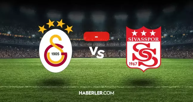 Galatasaray Sivasspor maçı kaç kaç, bitti mi? MAÇ SONUCU! Galatasaray Sivasspor golleri kim attı, canlı maç anlatımı!