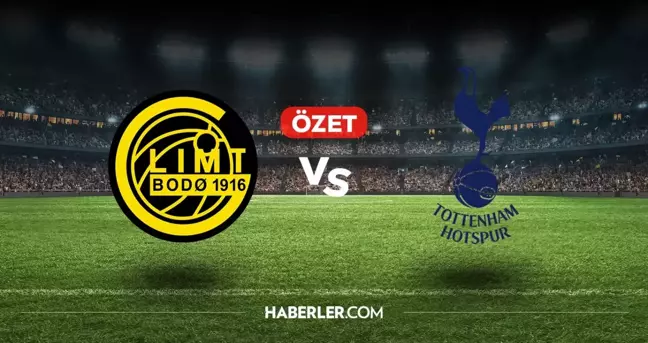 Bodo Glimt Tottenham maç özeti ve golleri! (VİDEO) Bodo Glimt Tottenham geniş özeti! Golleri kim attı, maç kaç kaç bitti?