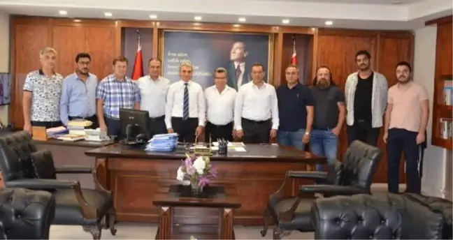 Nazilli'den Kaymakam Küçük'e ziyaret