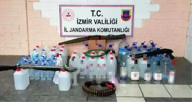 İzmir'de sahte içki operasyonu: 5 gözaltı