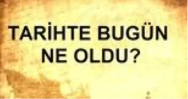Tarihte bugün ne oldu? 4 Aralık tarihinde ne oldu, kim doğdu, kim öldü, hangi önemli olaylar oldu? İşte, 4 Aralık'ta yaşananlar!
