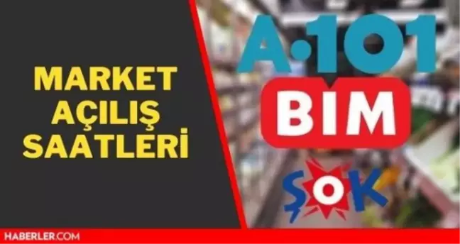 BİM saat kaçta kapanıyor? Bayramın birinci günü marketler kaça kadar açık? 20 Temmuz Market açılış kapanış saatleri! A101 ŞOK, Migros kaça kadar açık?