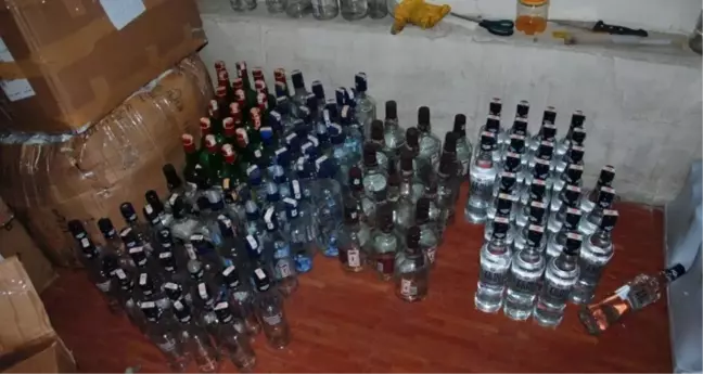 Marmaris'te Sahte Rakıya 1 Gözaltı