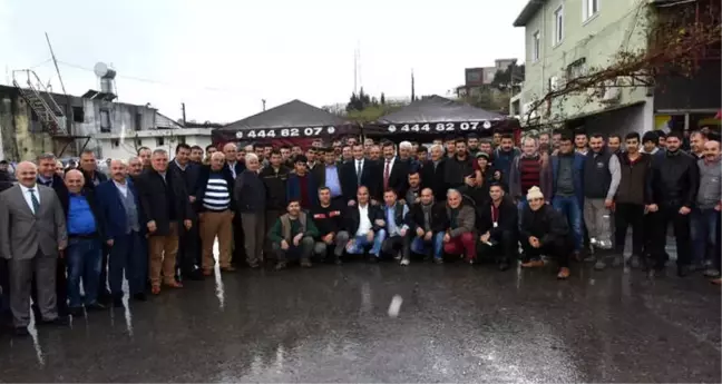 Alanya Sanayi Esnafından Yücel'e Teşekkür