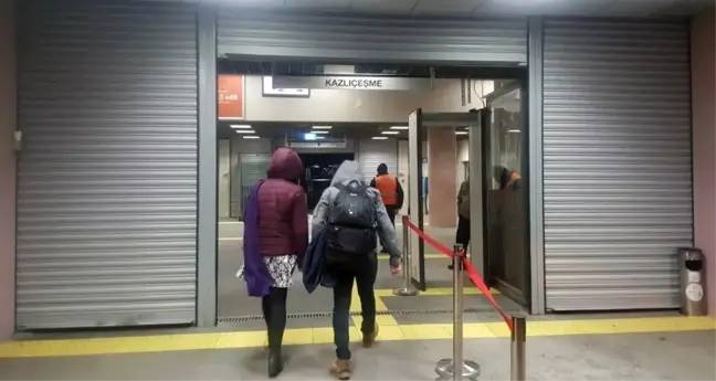 Marmaray'da Teknik Arıza: Seferler Gecikmeli Yapılıyor