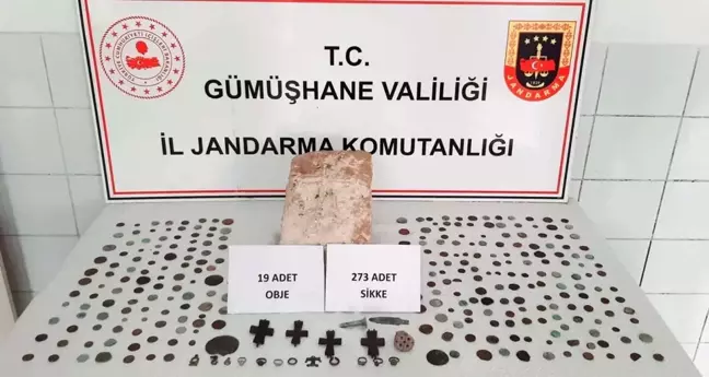 Gümüşhane'de Yüzlerce Tarihi Eser Ele Geçirildi