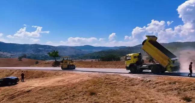 Yozgat'ta Günyazı Köyü Asfalt Çalışmaları Tamamlandı