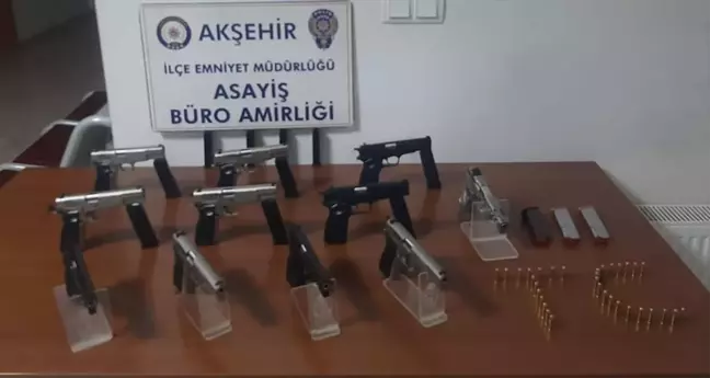 Akşehir'de Silah Kaçakçılığı Operasyonu: Bir Tutuklama