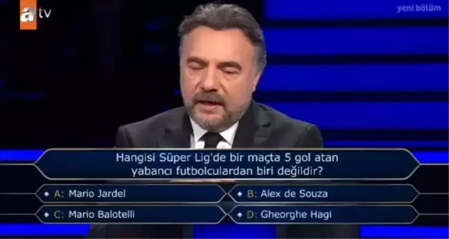 Hagi bir maçta 5 gol attı mı, Alex bir maçta 5 gol attı mı, Jardel bir maçta 5 gol attı mı, Blaotelli bir maçta 5 gol attı mı?