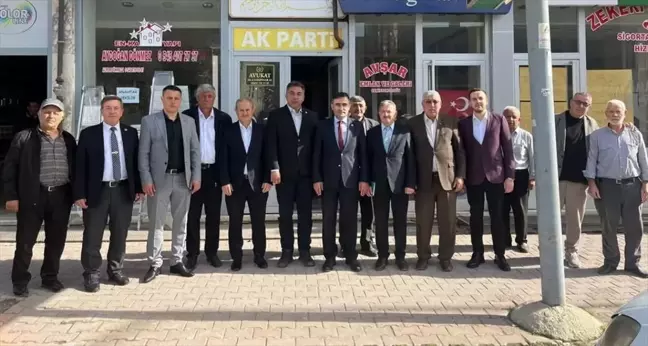 AK Parti Milletvekili Hasan Arslan Çay'da Ziyaretlerde Bulundu