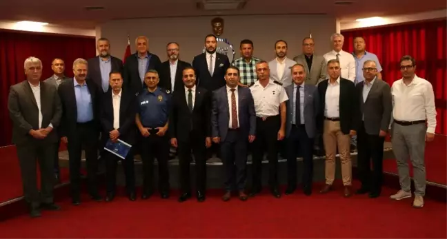 Yeni kaymakam 'devler' ile buluştu