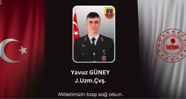 Yavuz Güney kimdir? Şehit J. Uzm. Çvş Yavuz Güney kaç yaşında, memleketi neresi?