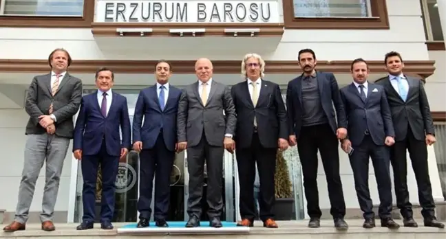 Başkan Sekmen Erzurum Barosunu Ziyaret Etti