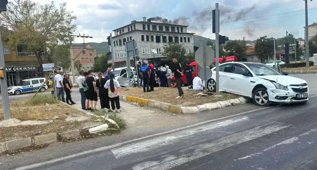 Çorum'un Osmancık ilçesinde kaza: 1 yaralı