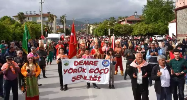 Demre'de, Yörük Göçü Canlandırıldı