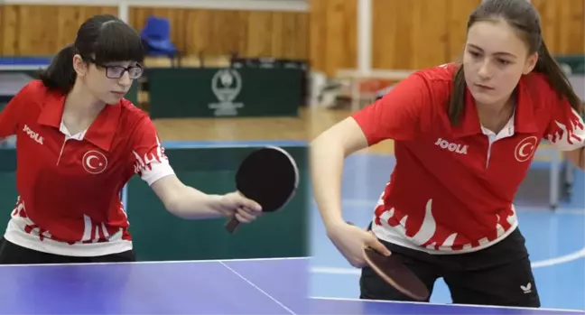 Masa Tenisinde 2 Bronz Madalya