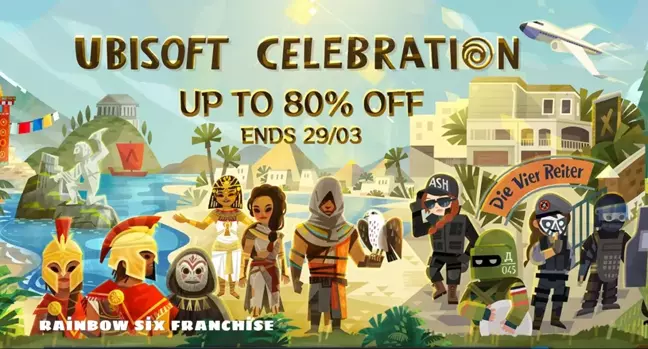 Yüzde 80'e varan Steam Ubisoft indirimleri tüm hızı ile devam ediyor!