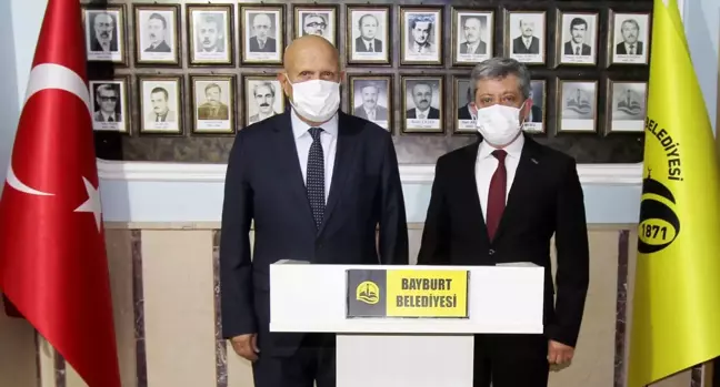 TÜRKAV GENEL BAŞKANI KORKMAZ'DAN BELEDİYE BAŞKANIMIZA ZİYARET