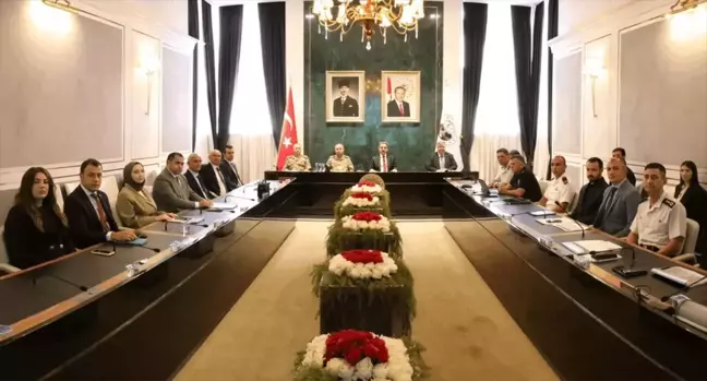 Kırklareli'nde İl Güvenlik ve Asayiş Koordinasyon Toplantısı Yapıldı