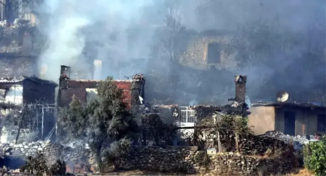 Muğla'daki Orman Yangını