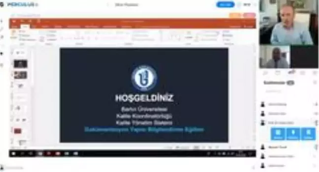 Bartın Üniversitesi'nde hizmet içi eğitimler de online yapılıyor