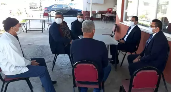 Kaymakam Uçgun mahalle sakinlerinin sorunlarını dinledi