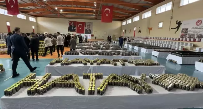 Hatay Kadın Kooperatifleri Destek Platformu'ndan Hayat Hatay Projesi Lojistik Merkezi'ne hizmet