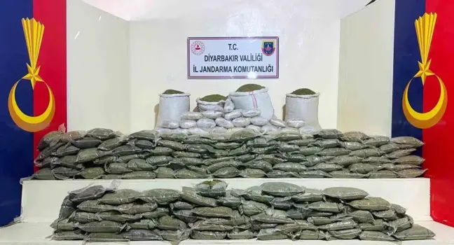 Diyarbakır'da 285 Kilogram Uyuşturucu Ele Geçirildi