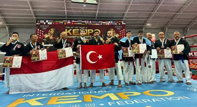 Antalya'da Kempo IKF Dünya Şampiyonası Başladı
