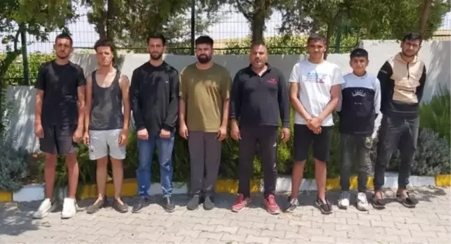 Edirne'de 12 kaçak göçmen yakalandı