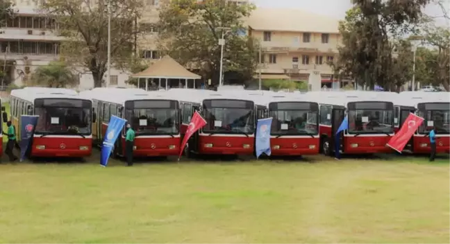 Tika ve İett'den Gambiya'ya 20 Otobüs