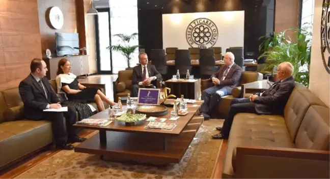 Kanada Büyükelçisi Başkan Hiçyılmaz'ı Ziyaret Etti