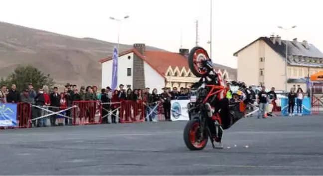 Erciyes Moto Fest'te Akrobasi Rüzgarı