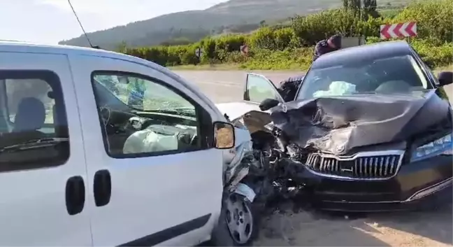 İznik Kaymakamı ve beraberindekiler kaza geçirdi