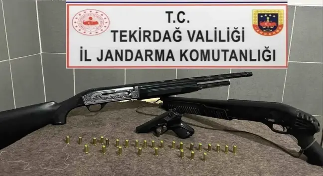 Tekirdağ'da Uyuşturucu ve Silah Operasyonları: Çok Sayıda Ele Geçirildi