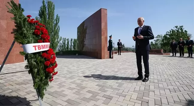 TBMM Başkanı Kurtulmuş, Kırgızistan'da Anma Törenine Katıldı