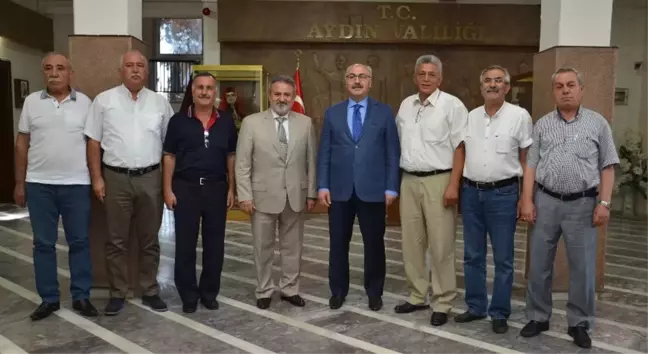 Aydın Esnafından Vali Köşger'e 'Hoş Geldin' Ziyareti