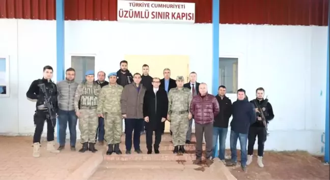 Kaymakamı Ayca'dan Sınır Kapısına Ziyaret