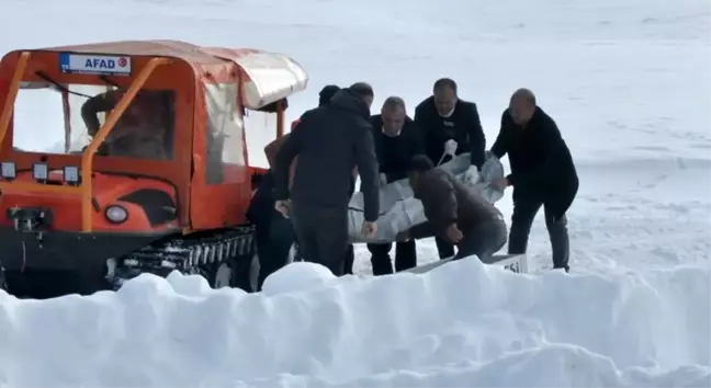 Karda kaybolan Ali Kaçar'ın cenazesi morga kaldırıldı