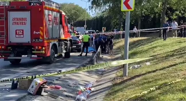 İstanbul'da piknik yapan aileye araç çarptı: 1 ölü