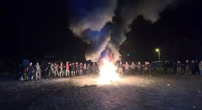 Şeyhosman Köyü'nde Geleneksel Kış Eğlencesi Düzenlendi