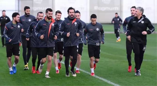 Konyaspor'un Antalya Kampında İkinci Gün