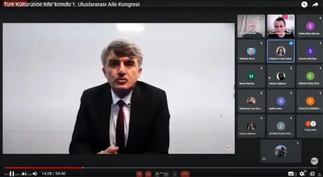 Uluslararası Aile Kongresi DPÜ'de Başladı