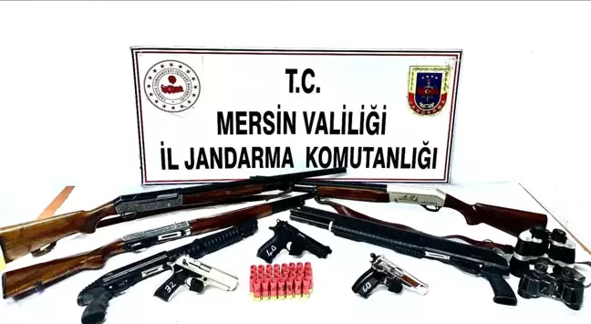 Mersin Tarsus'ta Silah Ticareti Yapan İki Şüpheli Yakalandı