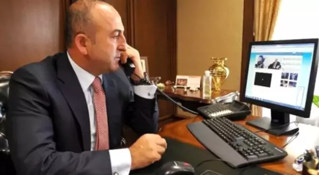 Dışişleri Bakanı Çavuşoğlu, Fransız Mevkidaşı Ayrault ile Görüştü