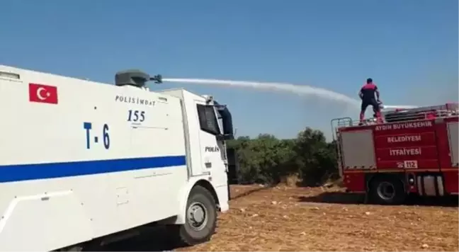 Son dakika gündem: Didim'de makilik yangını (2)
