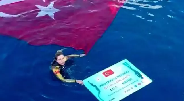 DÜNYA REKORU KIRAN MİLLİ SPORCUMUZ ŞAHİKA ERCÜMEN'İ KUTLUYORUZ