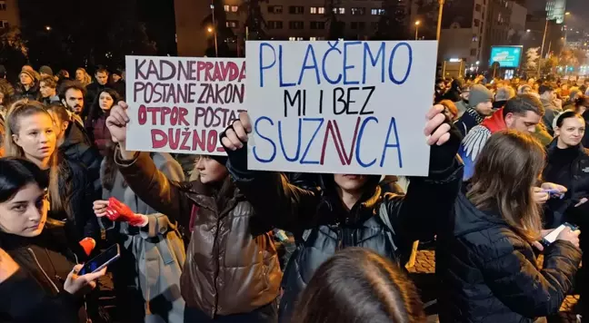 Novi Sad'da Tren İstasyonu Faciası Sonrası Protestolar Devam Ediyor