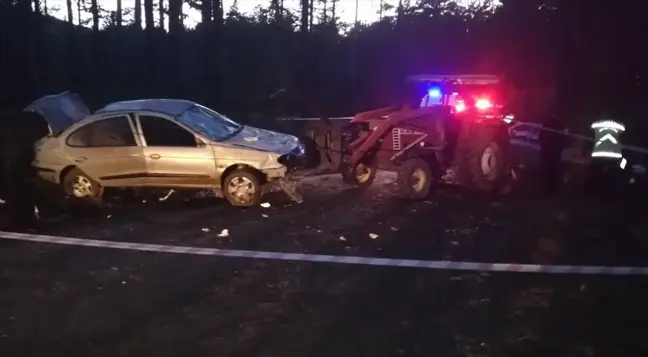 Kastamonu'da Devrilen Otomobil Kazası: 1 Ölü, 2 Yaralı